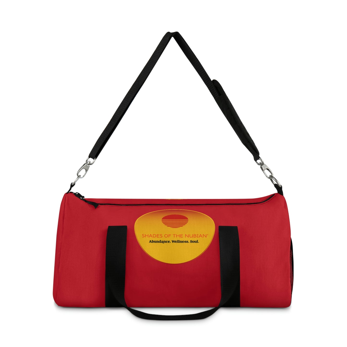 Sun Logo Duffel Bag, Red