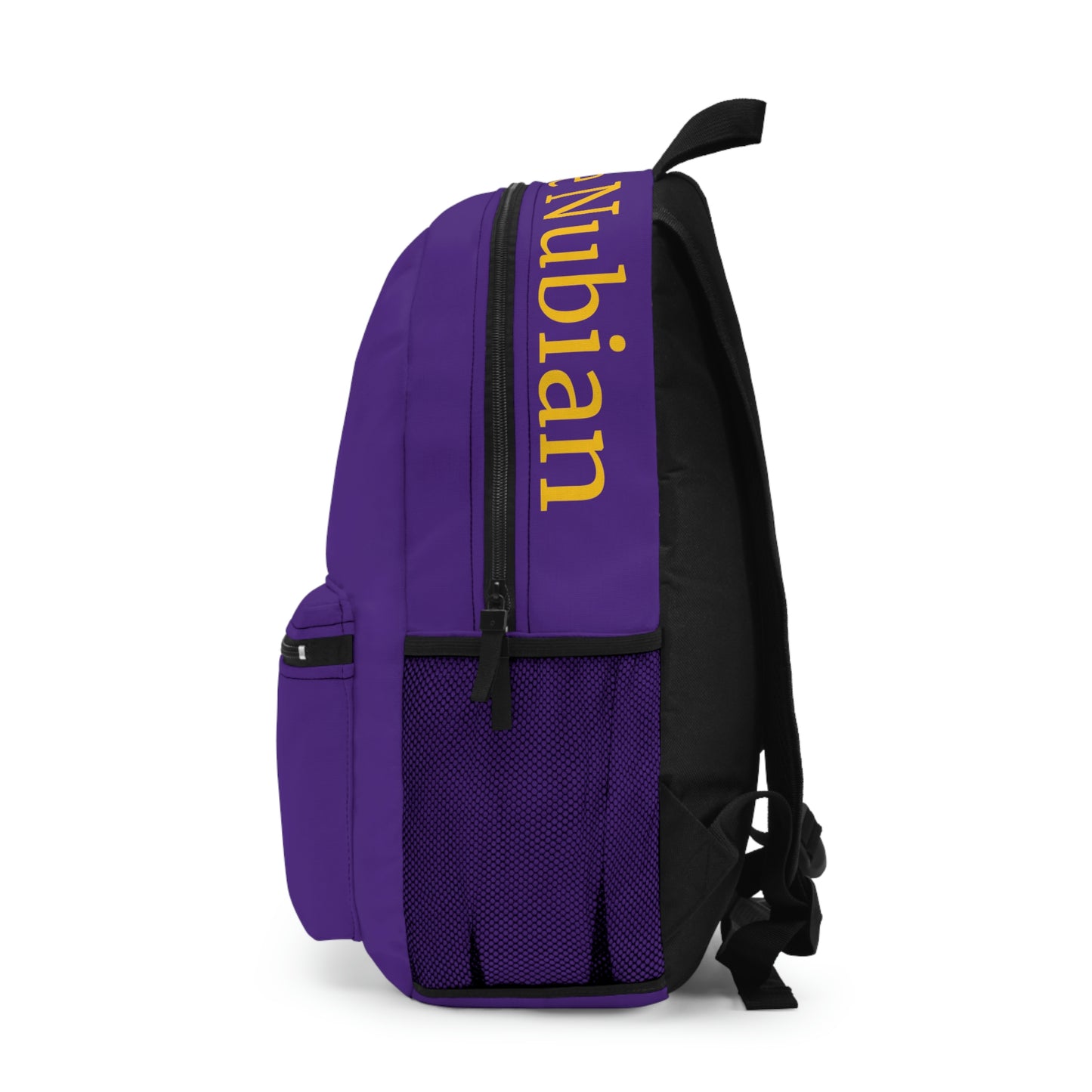 Shades of the Nubian Sun Logo Backpack, Deep Purple