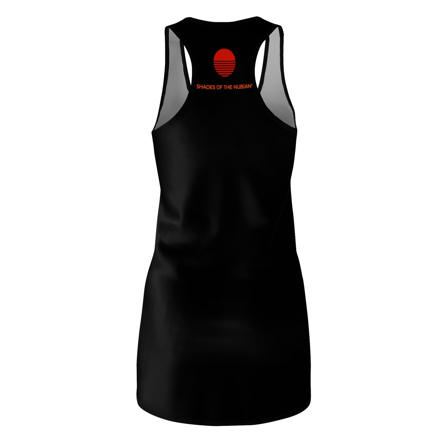 Sun Logo Racerback Dress, Black